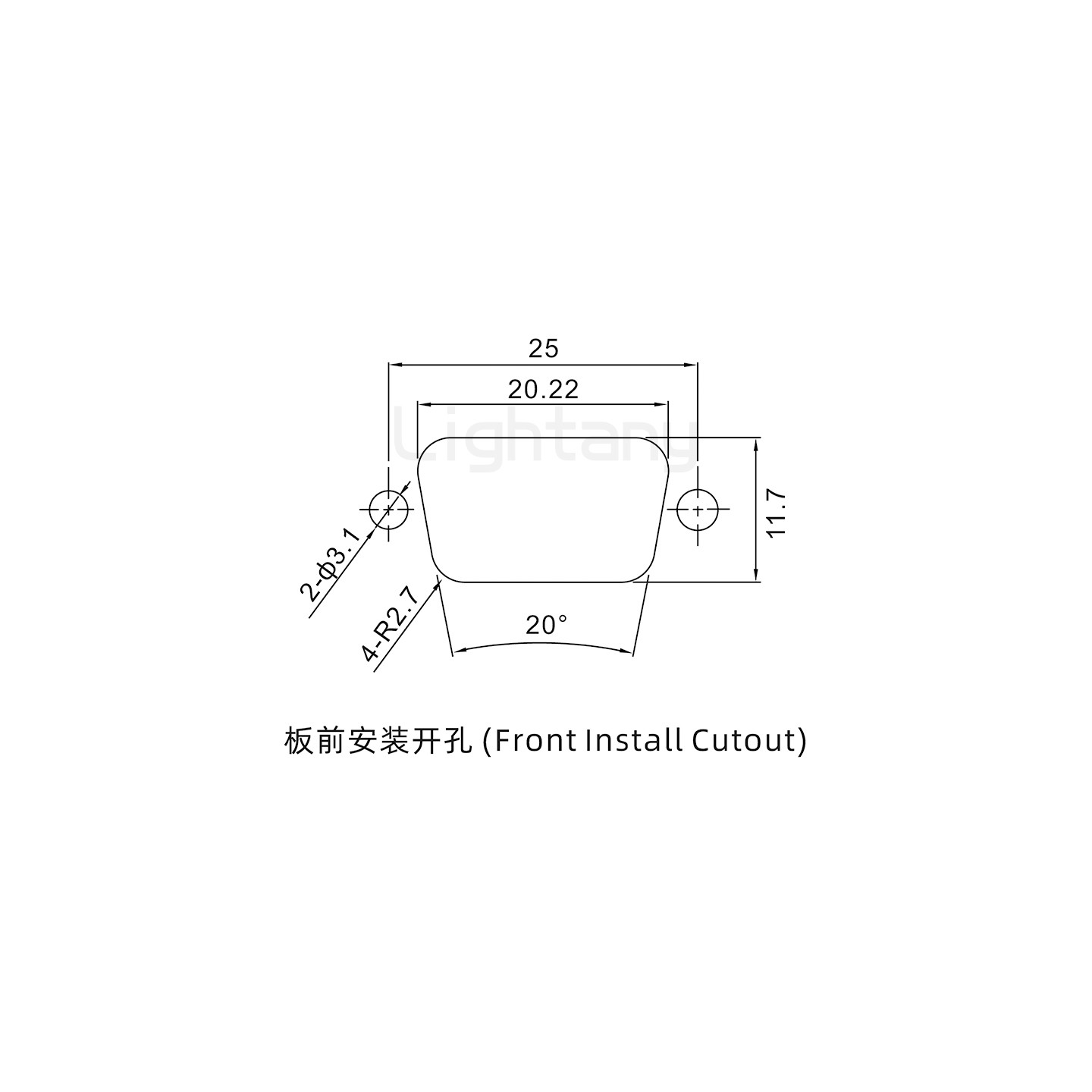 5W1公焊線(xiàn)式/鎖螺絲螺母+防水墊片/大電流40A